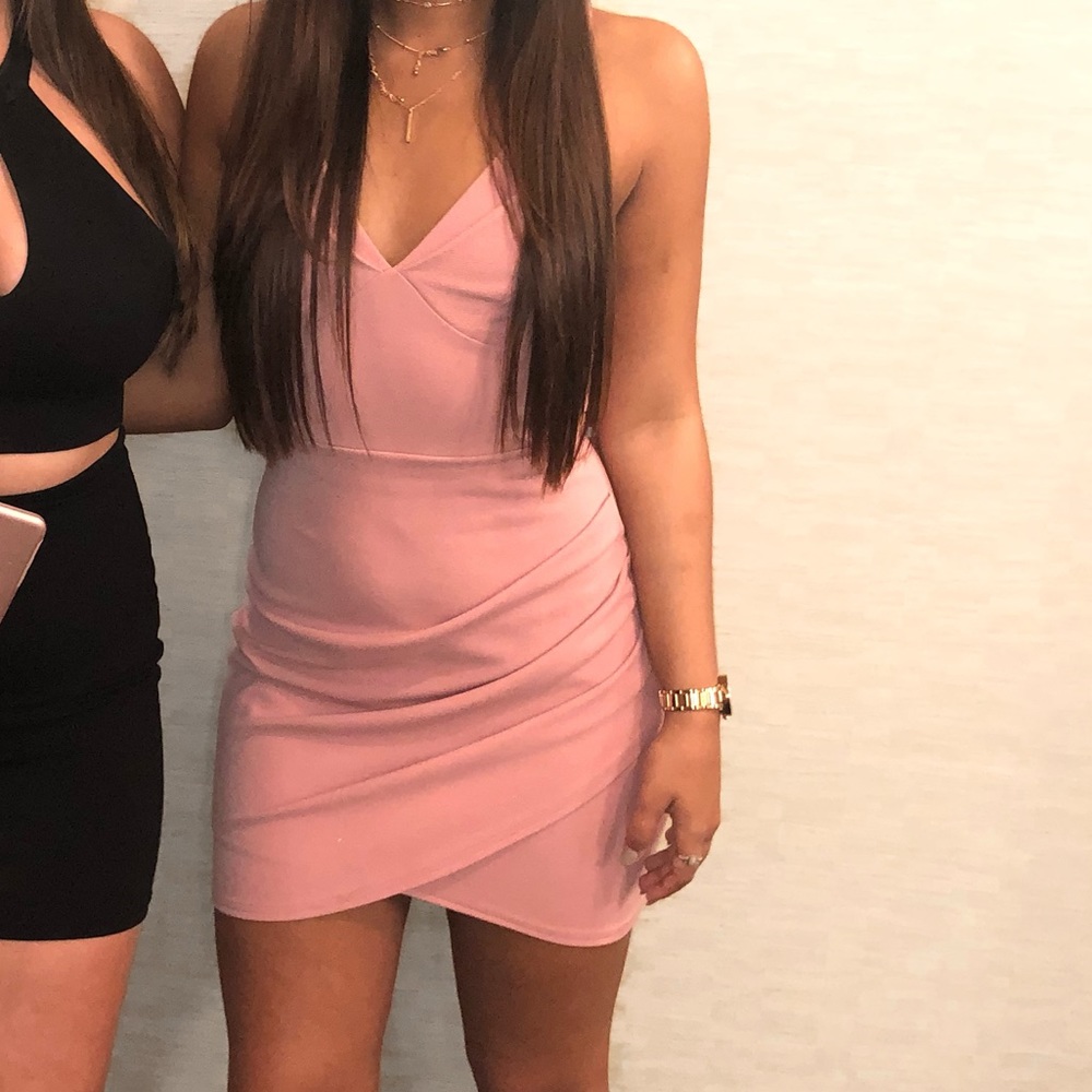 Pink Bodycon Dress